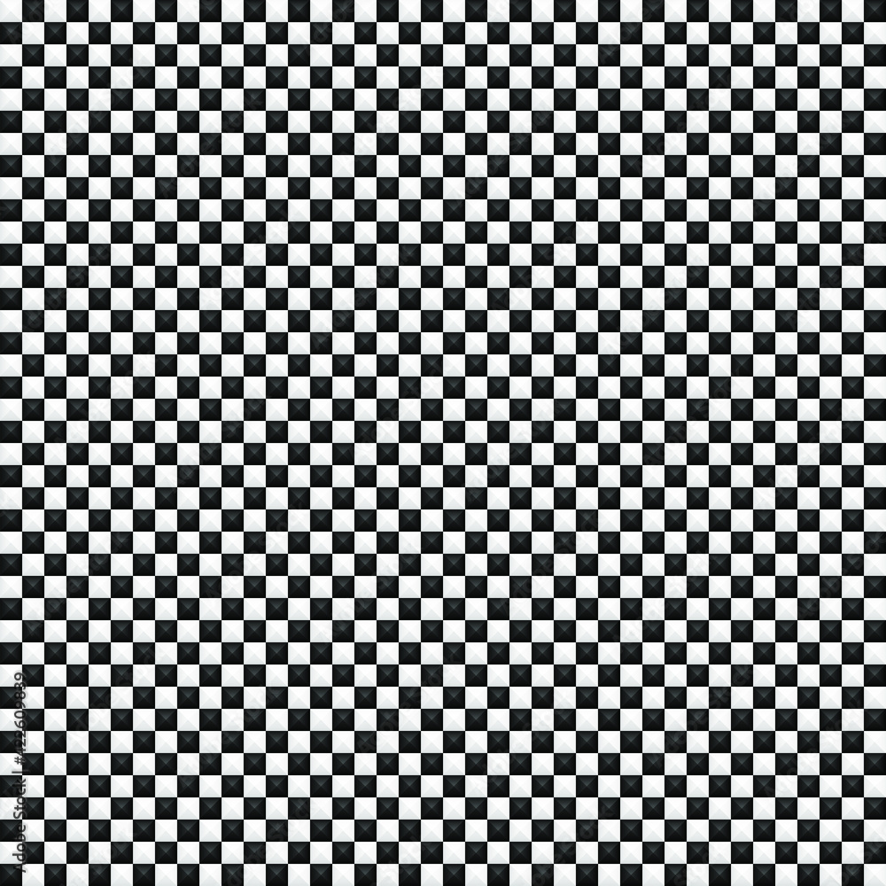 Black and white mosaic background. Vector illustration. Black and white mosaic background. Vector illustration.