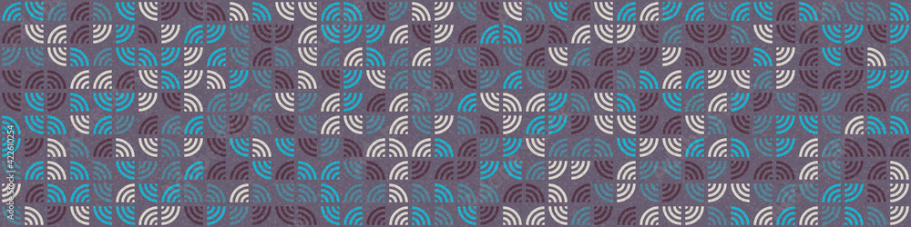 Abstract Geometric Pattern generative computational art illustration