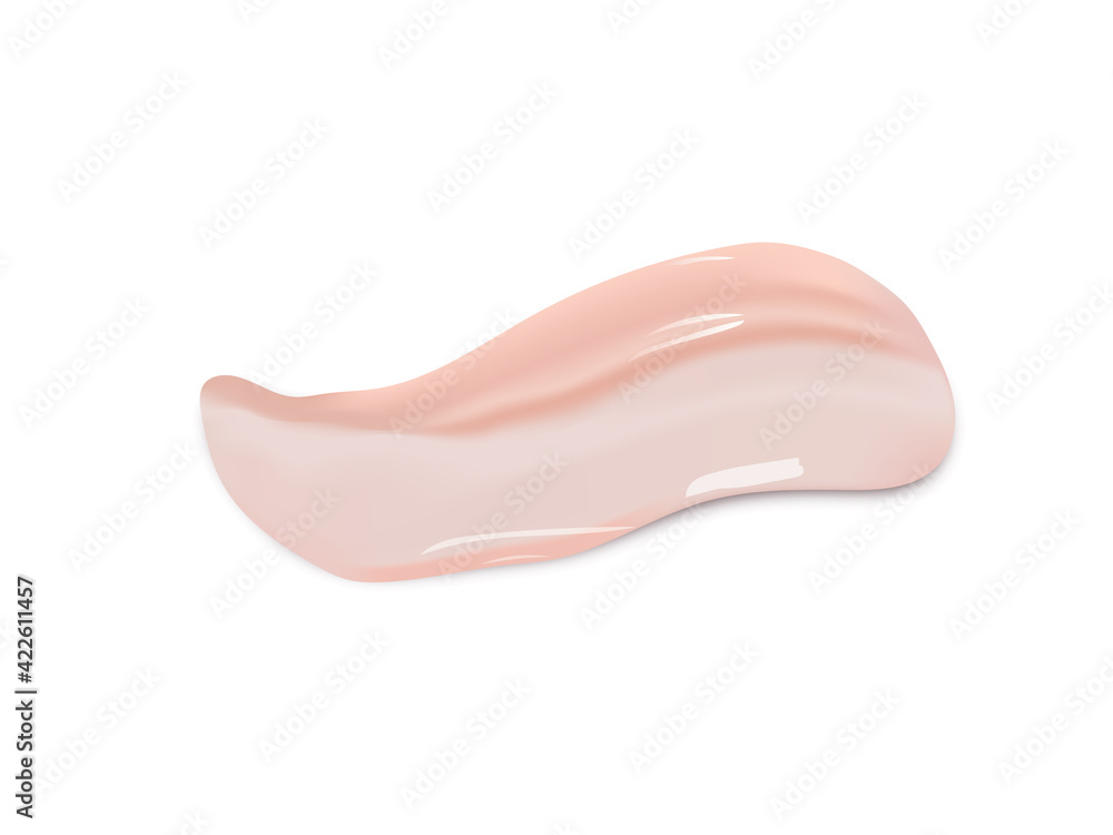 Cream texture stroke isolated on transparent background. Facial creme, foam, gel or body lotion skincare icon. Cream texture stroke isolated on transparent background. Facial creme, foam, gel or body lotion skincare icon.