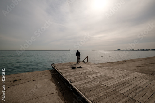 people walking on the beach