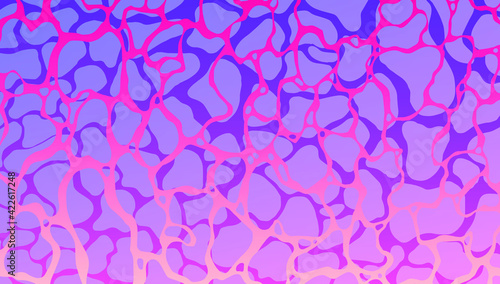 Swimming pool with ripples on pastel pink and blue water surface. Japanese anime pop style, Citypop and Vaporwave nostalgic aesthetics.