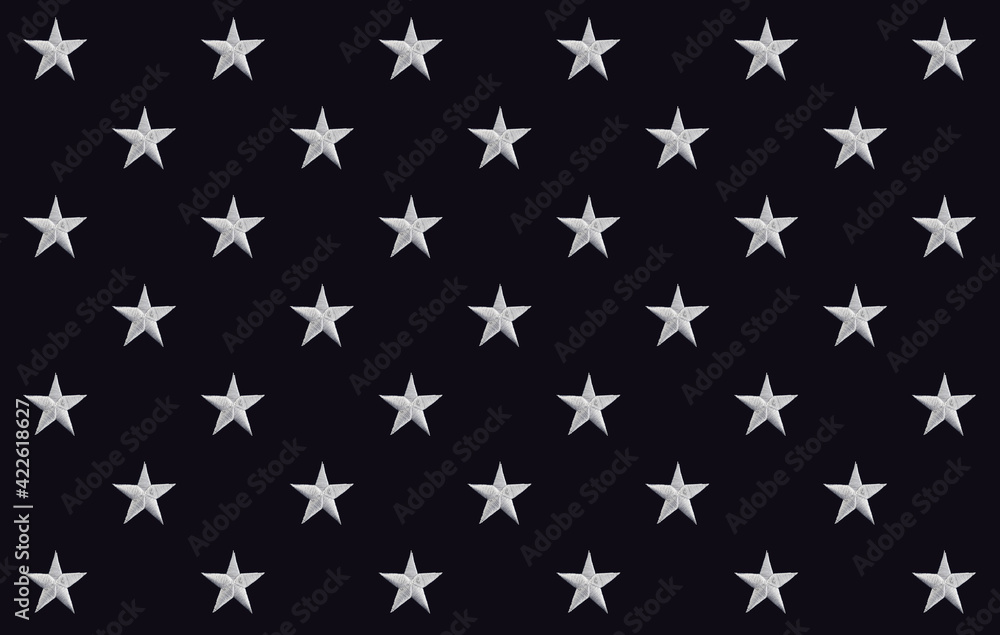 Seamless stars pattern on blue background Seamless stars pattern on blue background