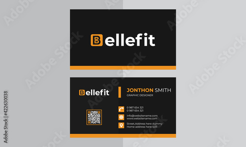 Unique business card template