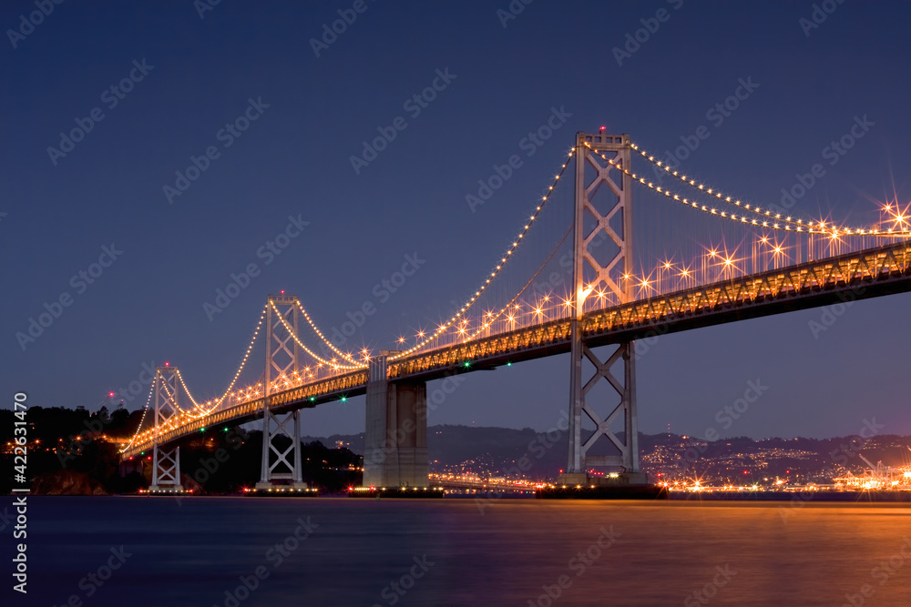 Bay Bridge in San Francisco Bay