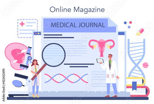 Reproductology online service or platform. Human fertility, biological