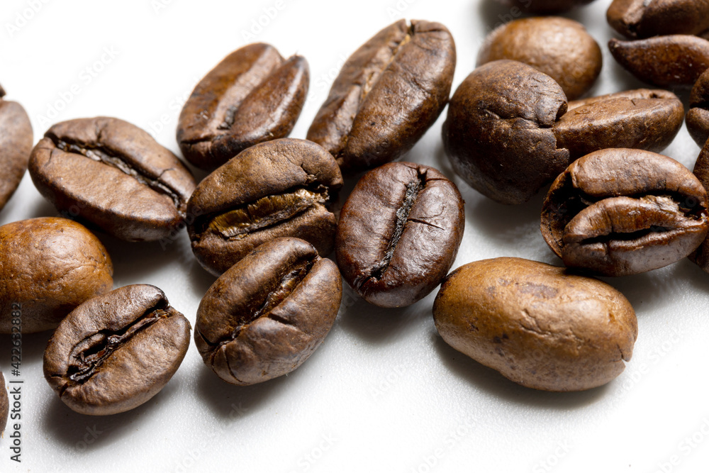Coffee beans close up Coffee beans close up