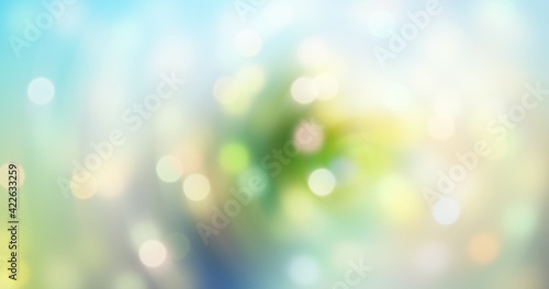 green and bokeh abstract cr...