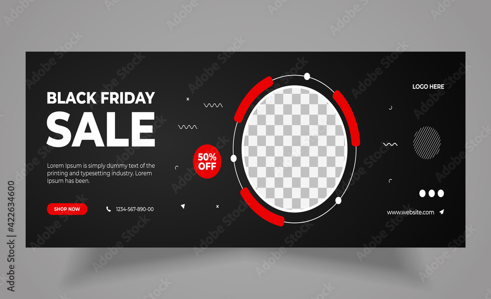 Black Friday sale Facebook timeline cover
Black Friday sale Facebook timeline cover
