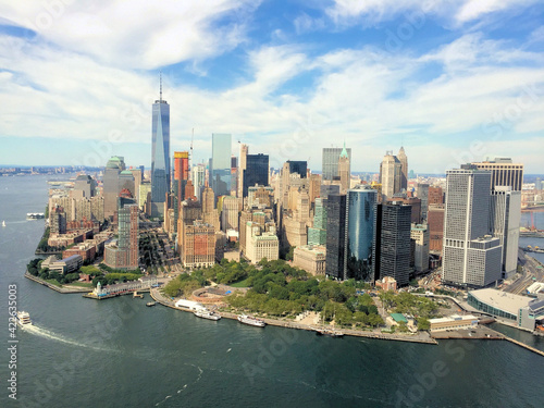 An aerial view of New York City © Simon Edge