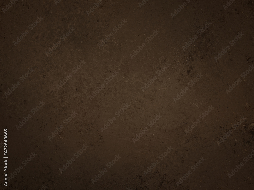 dark brown background with old grunge texture in abstract vintage design - obrazy, fototapety, plakaty 
