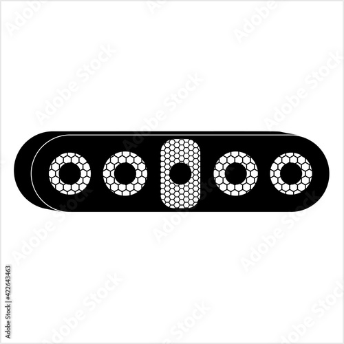 Capsule Shape Speaker Icon Y_2103001