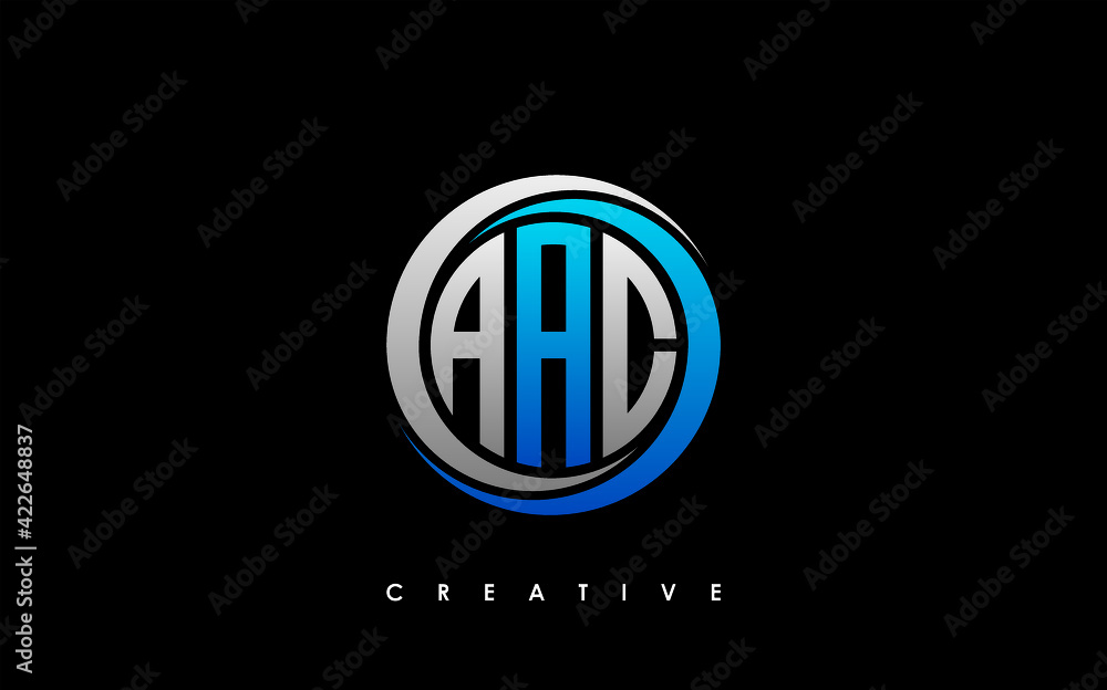 AAC Letter Initial Logo Design Template Vector Illustration AAC Letter Initial Logo Design Template Vector Illustration