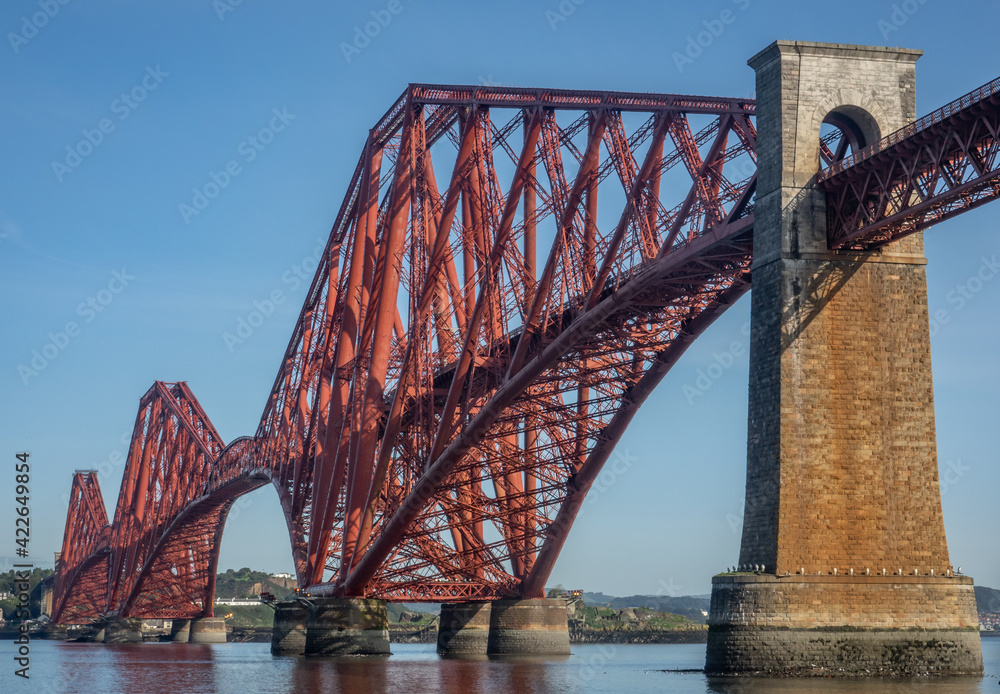 Obraz premium Forth Bridge In Scotland