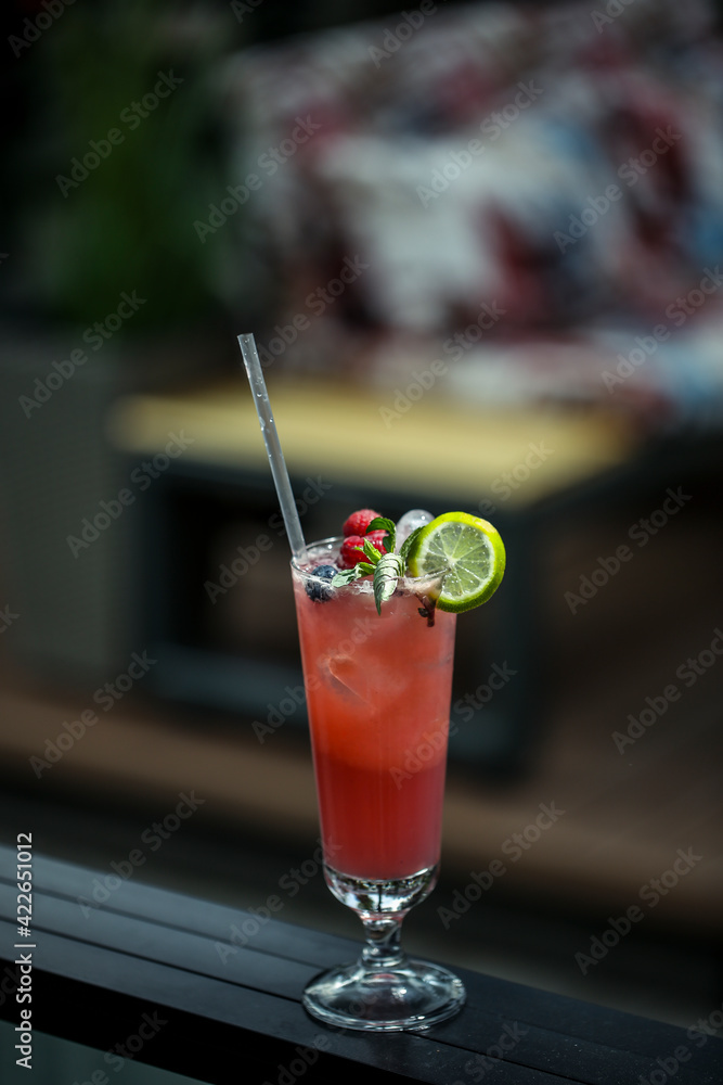 example of decoration for cocktails, juices, drinks example of decoration for cocktails, juices, drinks