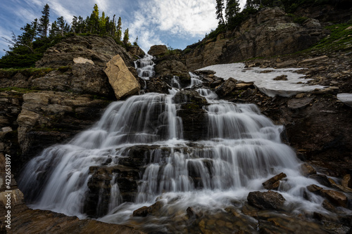 Fototapeta Naklejka Na Ścianę i Meble -  Long Exposure of Logan Creek Falls