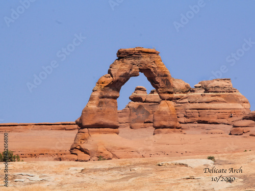 Delicate Arch from far away.