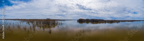 Reelfoot Lake Aerial The Point Panorama 