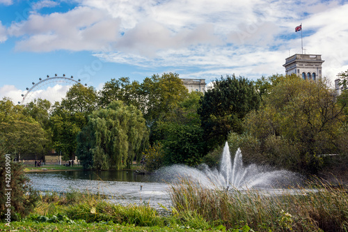 Fountain in St James Park photo