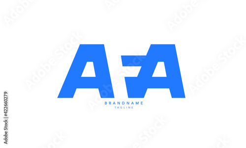 Alphabet letters Initials Monogram logo AFA, AF, FA photo
