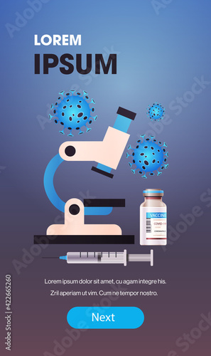 covid-19 vaccine development vaccination immunization anti coronavirus disease medical research concept