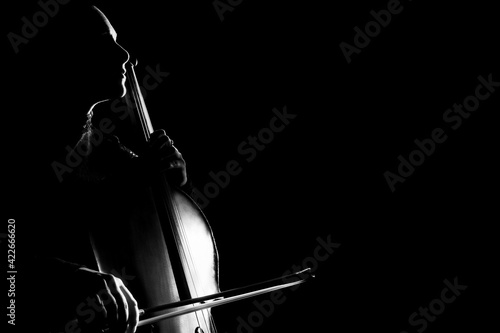 Cello player. Cellist classical musician photo