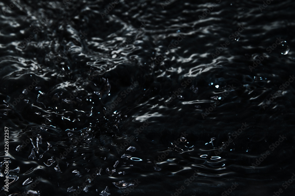 Close up of water splash Close up of water splash