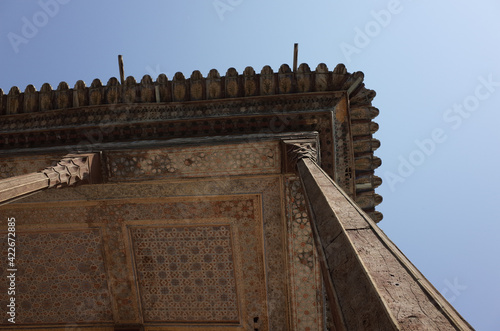 isfahan, iran- march 22, 2017:  photos in shah abbas palace museum photo