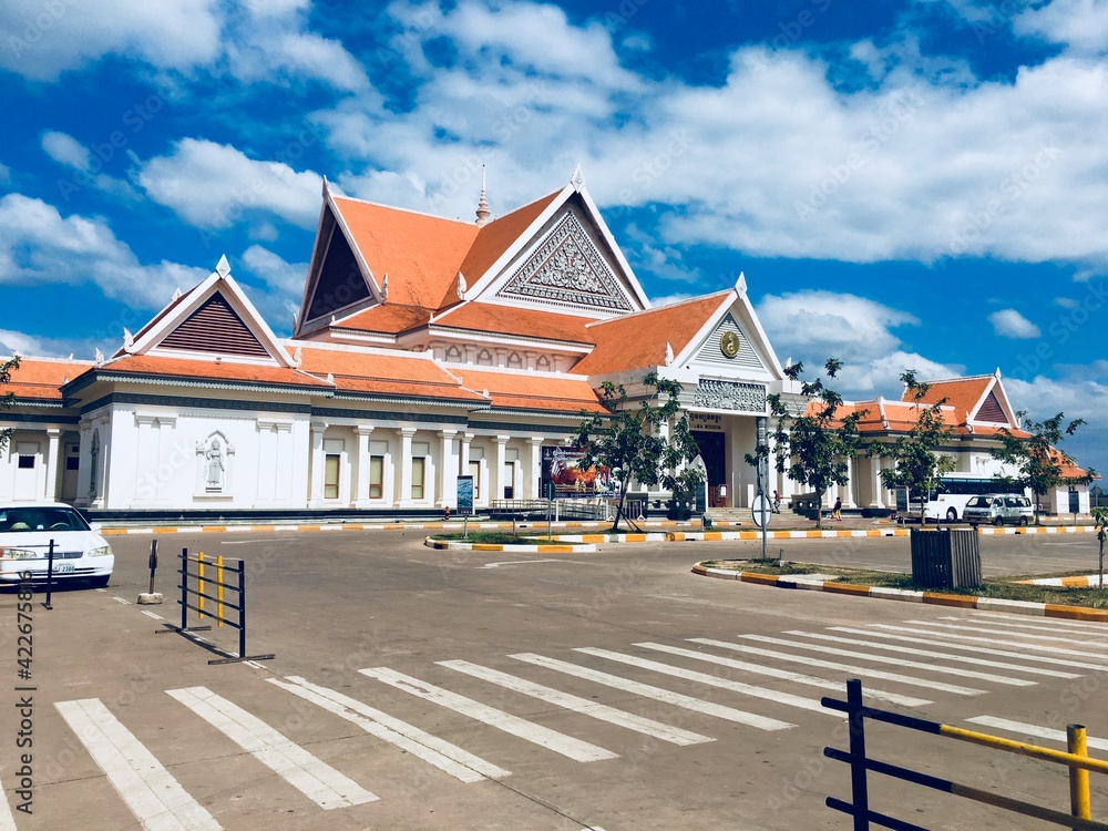 Obraz premium siem reap tourist building
