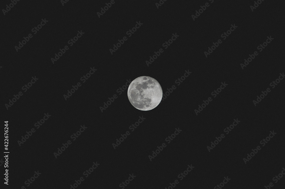 Fototapeta premium FULL MOON IN THE SKY