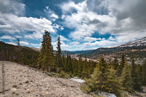 Colorado Landscape, Rocky Mountain Summer, Wilderness Area