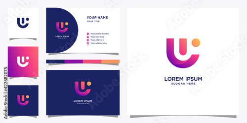 Abstract modern logo vector concept