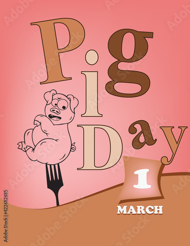 Poster Pig Day