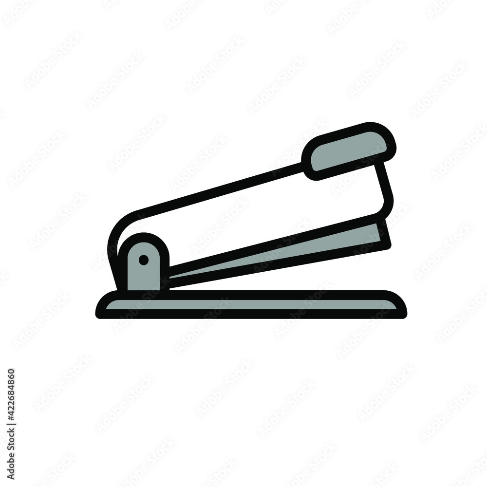Illustration Vector graphic of stapler icon Illustration Vector graphic of stapler icon