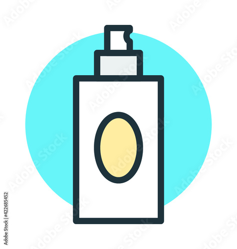 Cream Bottle Vector Icon