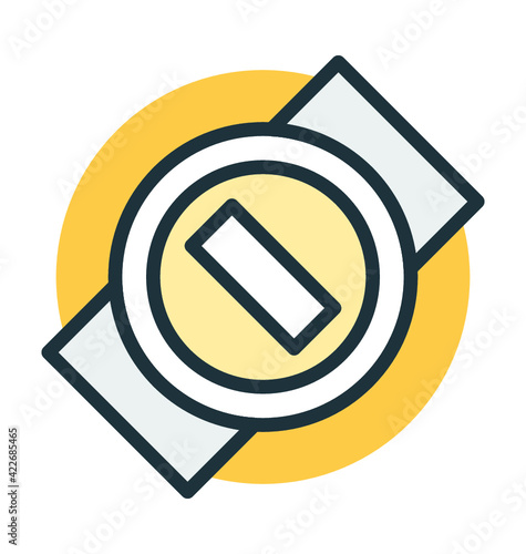 Wristwatch Vector Icon
