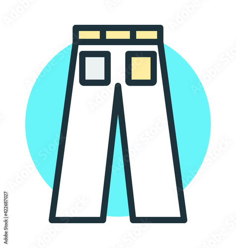 Pants Vector Icon