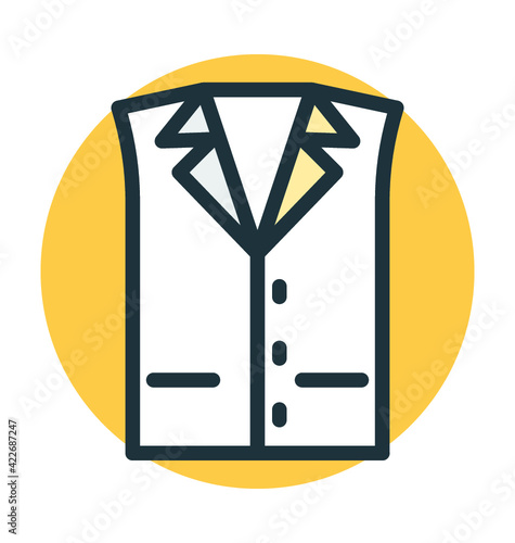 Formal Dress Vector Icon