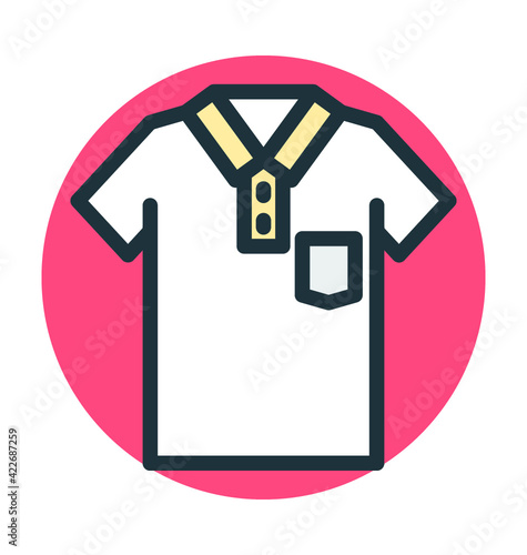 Formal Dress Vector Icon 