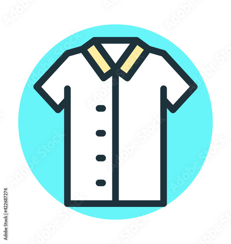 Formal Dress Vector Icon