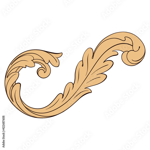 Vintage Baroque Victorian frame border floral ornament leaf scroll engraved retro flower pattern decorative design tattoo black and white Japanese filigree calligraphic vector heraldic swirl