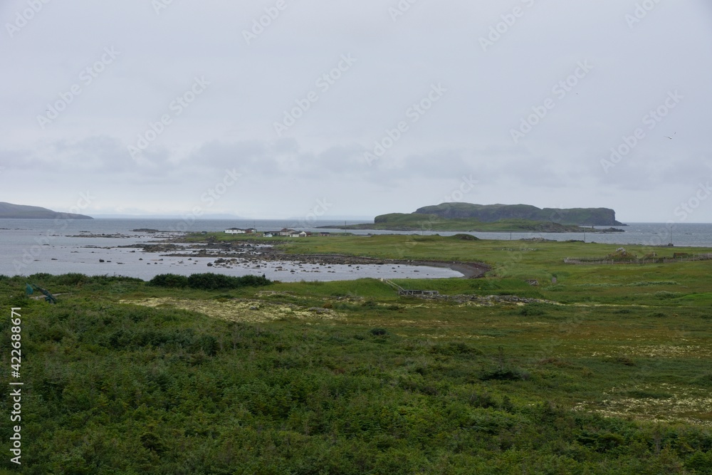 L'Anse aux Meadows in Newfoundland Canada L'Anse aux Meadows in Newfoundland Canada