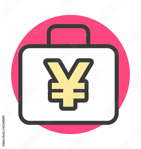 Cash Bag Vector Icon