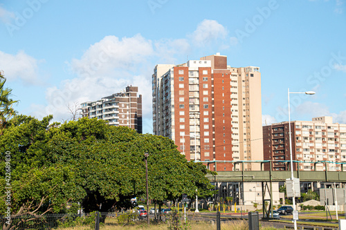 Tall Residential Apartments in Green Leafy Suburn