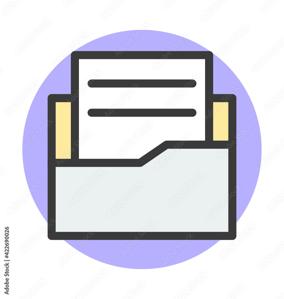 Folder Vector Icon Folder Vector Icon