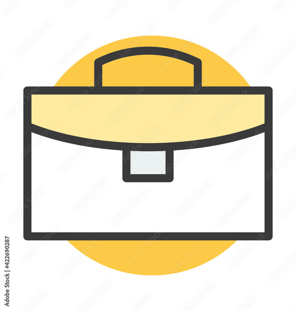 Briefcase Vector Icon Briefcase Vector Icon