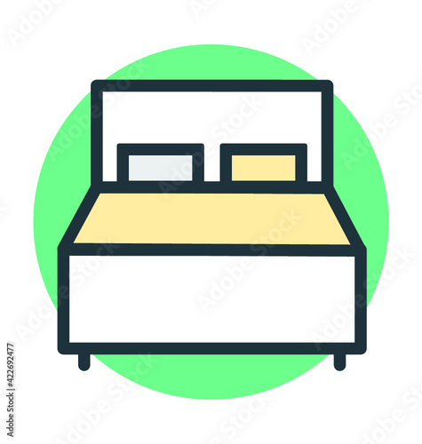 Bed Vector Icon