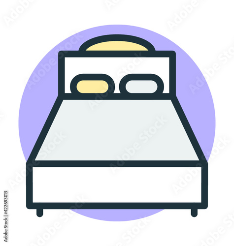 Bed Vector Icon