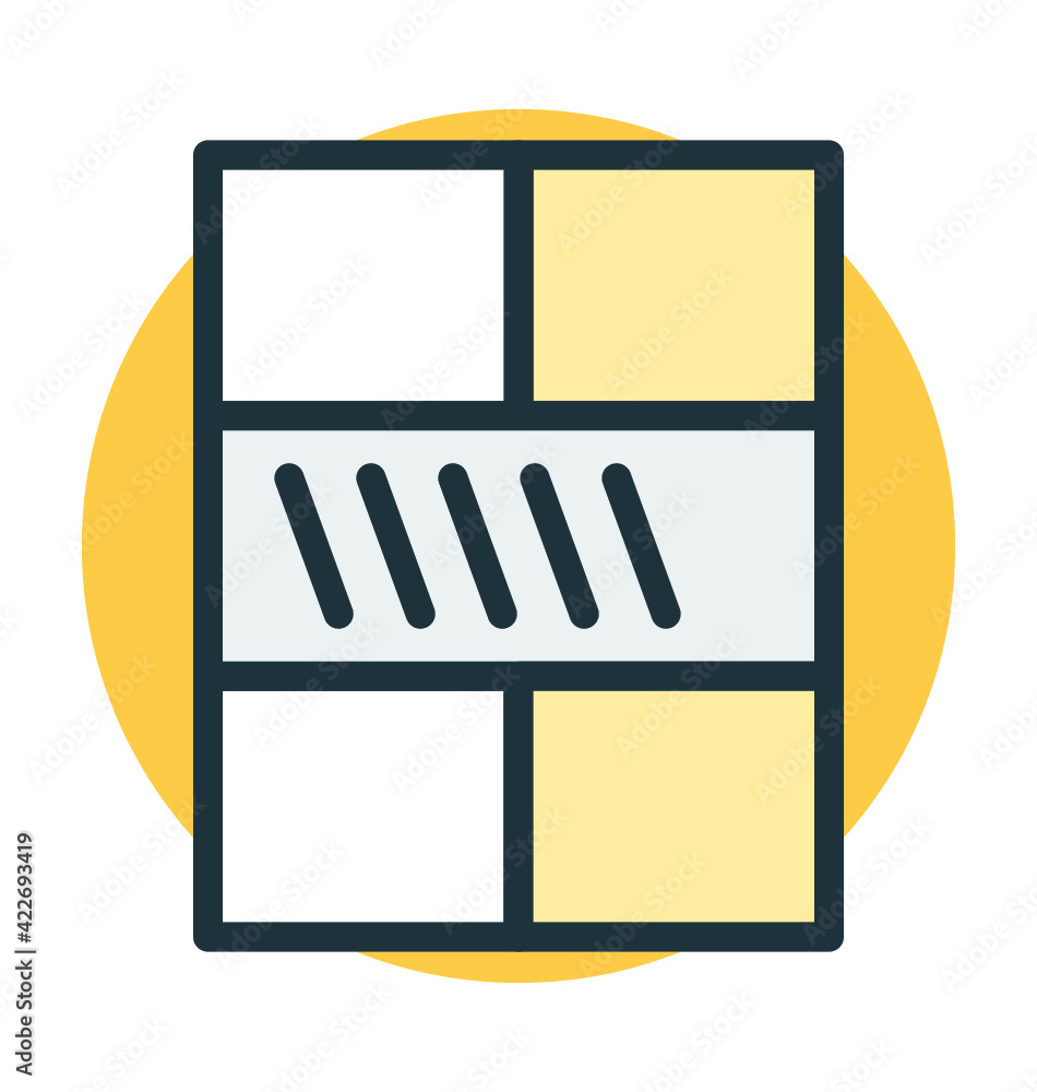 Book Shelf Vector Icon Book Shelf Vector Icon