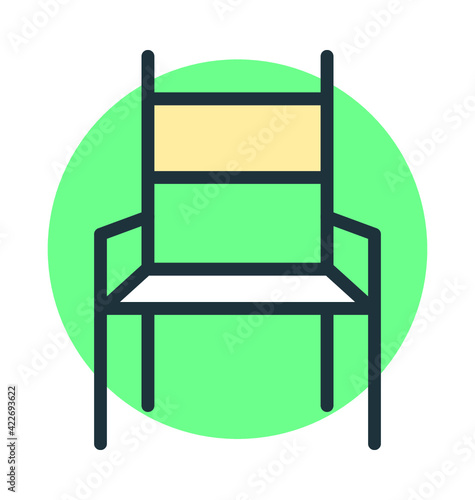 Chair Vector Icon