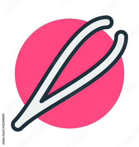 Tweezer Vector Icon